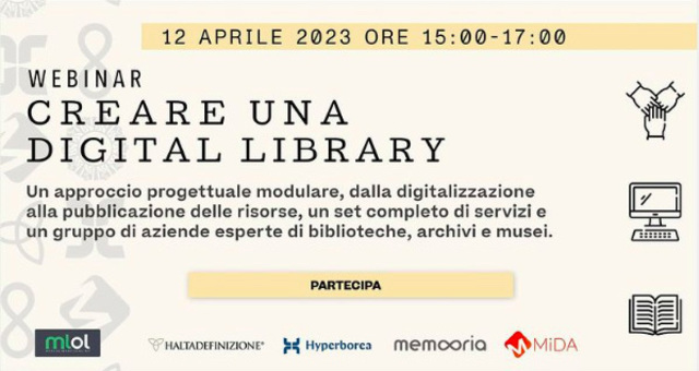 Hyperborea - Webinar 'Creare una Digital Library'