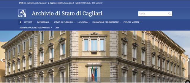 Archivio di Stato di Cagliari -  𝐒𝐜𝐮𝐨𝐥𝐚 𝐝𝐢 𝐚𝐫𝐜𝐡𝐢𝐯𝐢𝐬𝐭𝐢𝐜𝐚, 𝐩𝐚𝐥𝐞𝐨𝐠𝐫𝐚𝐟𝐢𝐚 𝐞 𝐝𝐢𝐩𝐥𝐨𝐦𝐚𝐭𝐢𝐜𝐚 biennio 2024-2026
