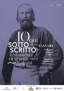 Biblioteca Universitaria di Sassari - Mostra 'Io qui sottoscritto. Testamenti di grandi italiani'