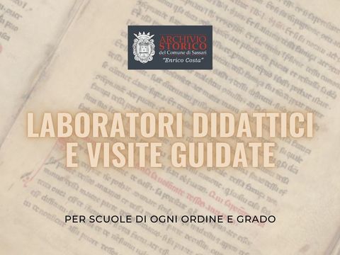 Archivio Sassari Impariamo in archivio 22-23