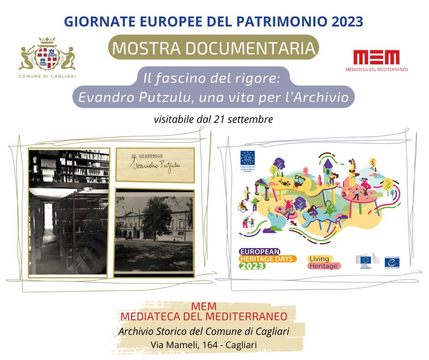 #GEP2023 Giornate Europee del Patrimonio - MEM Mediateca del Mediterraneo