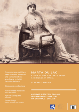 Archivio Stato Cagliari - Marta Du Lac