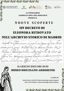 Fondazione Sardegna Isola del Romanico - Un Decreto di Eleonora d'Arborea ritrovato nell'archivio storico di Madrid